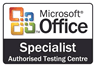 MS Office Specialist Authorised Testing Centre